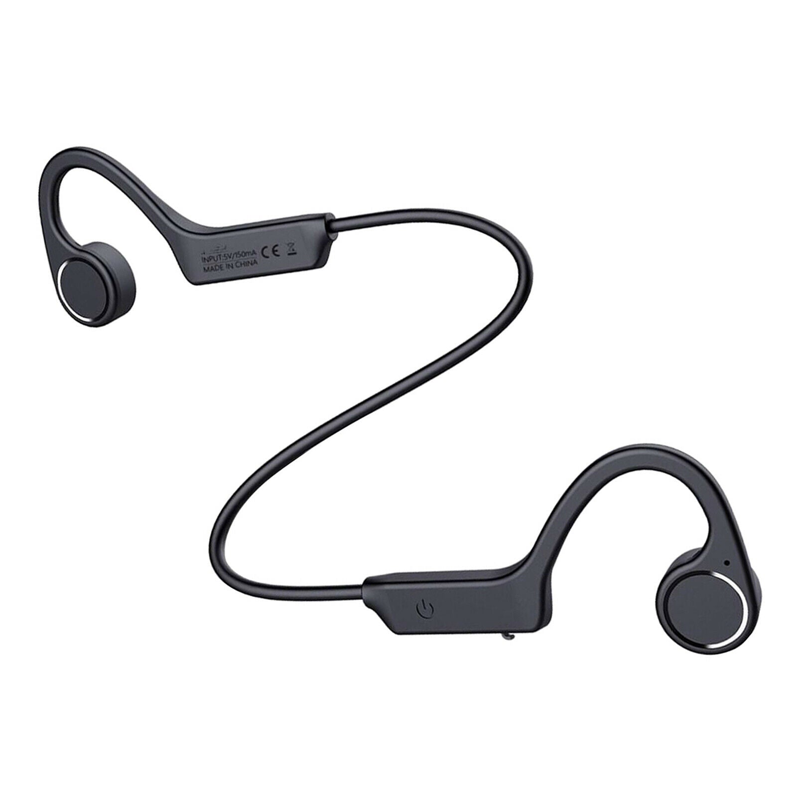 Open Ear Bluetooth Neckband Headset Hand-Free Stereo Earbuds Lightweight