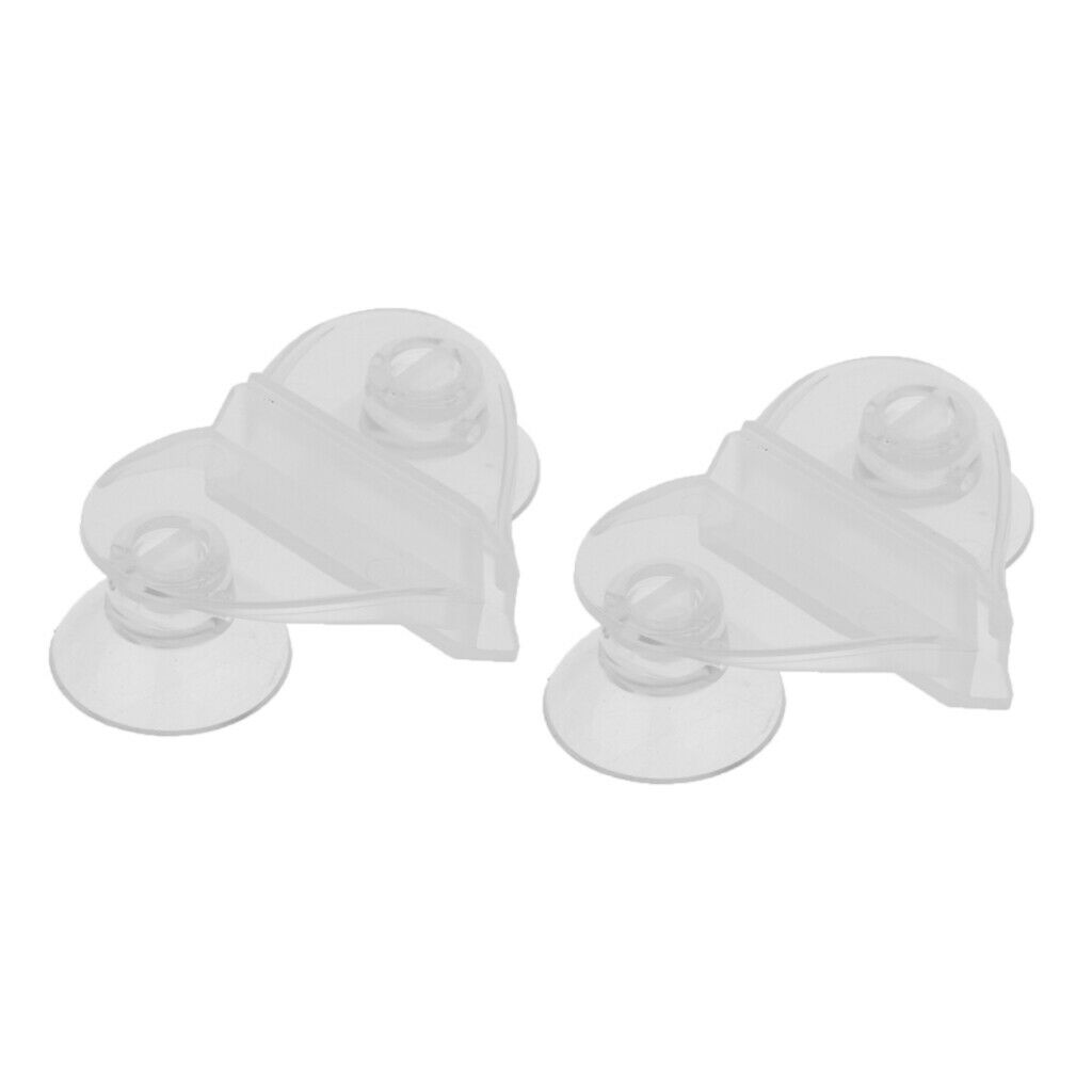 Silicone + Plastic Suction Cup Clip Support  Aquarium Suction Cups