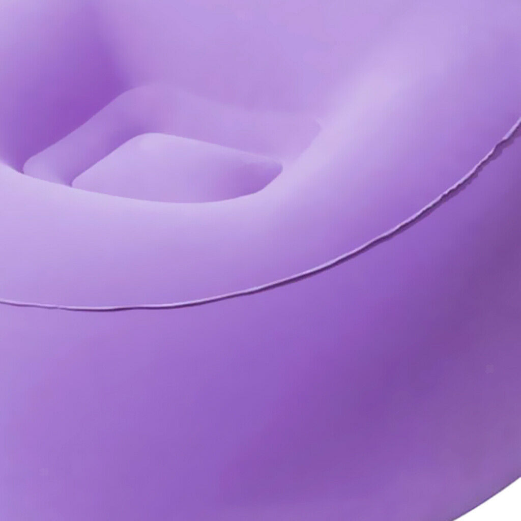 Inflating Beach Camping Lounger Sofa Back Pillow Cushion Chair Air Bed Couch