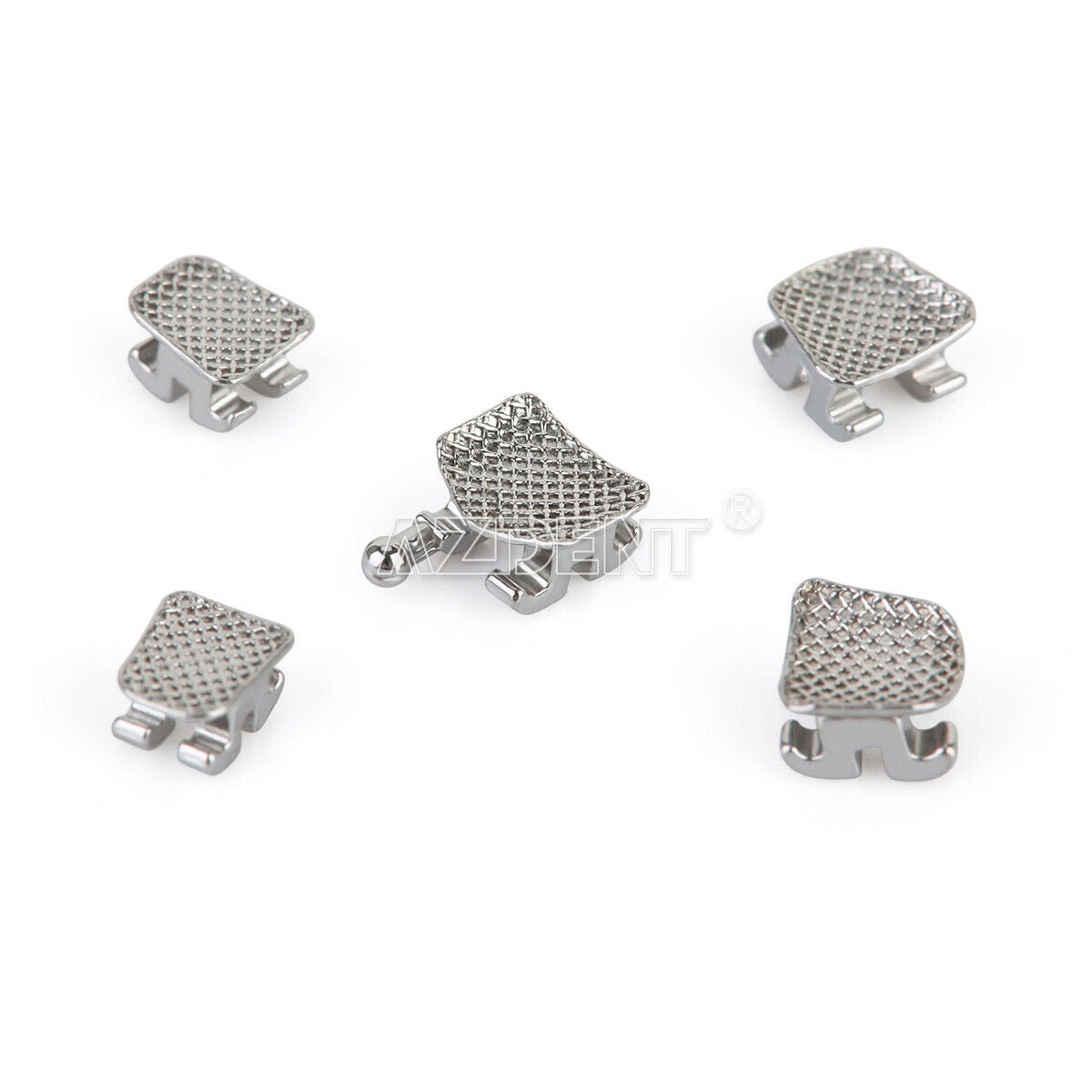 20X Dental Orthodontic Bracket Brace Standard MBT Slot .022 Hooks 3 AZDENT
