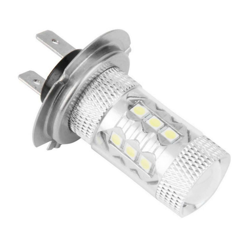 2 Pieces Car H7 80W White LED Fog Driving Lights For Hyundai Genesis Sonata