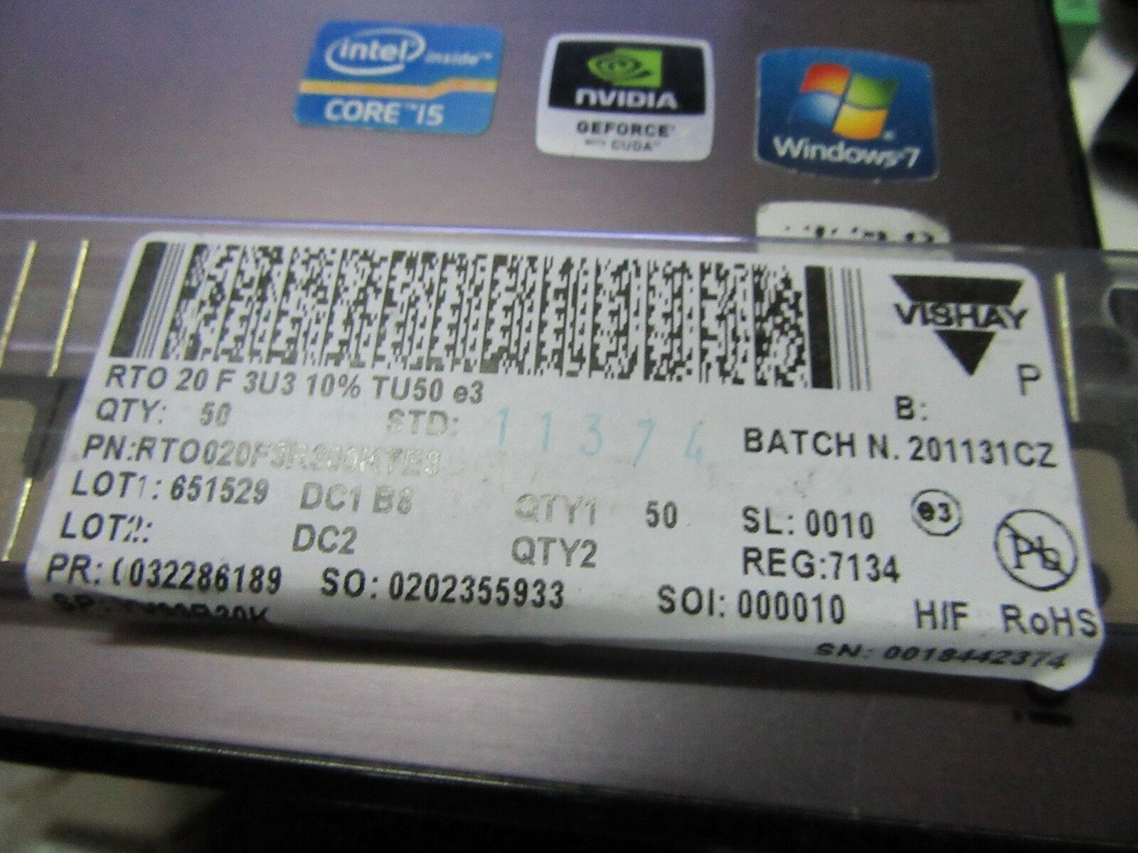 10pcs NEW VISHAY RTO20 3R3 10% 20W NON INDUCTIVE HI END AUDIO RESISTORS !
