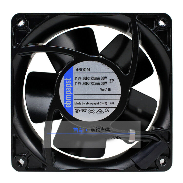 For 1 pcs new 4600N Fan AC 120 × 120 × 38mm 115V 20W