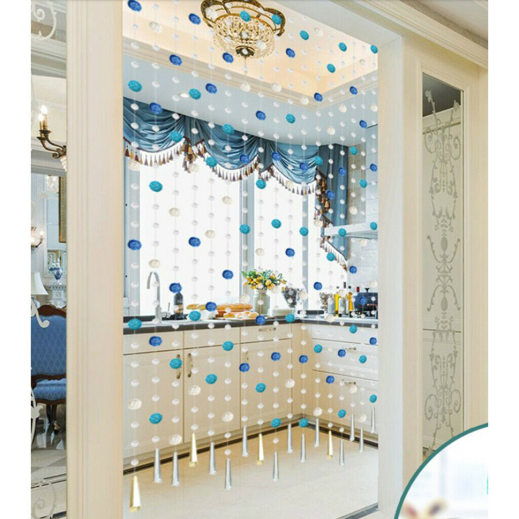 Acrylic Clear Snowflake Pendant Hanging Bead Curtain Wedding Supply