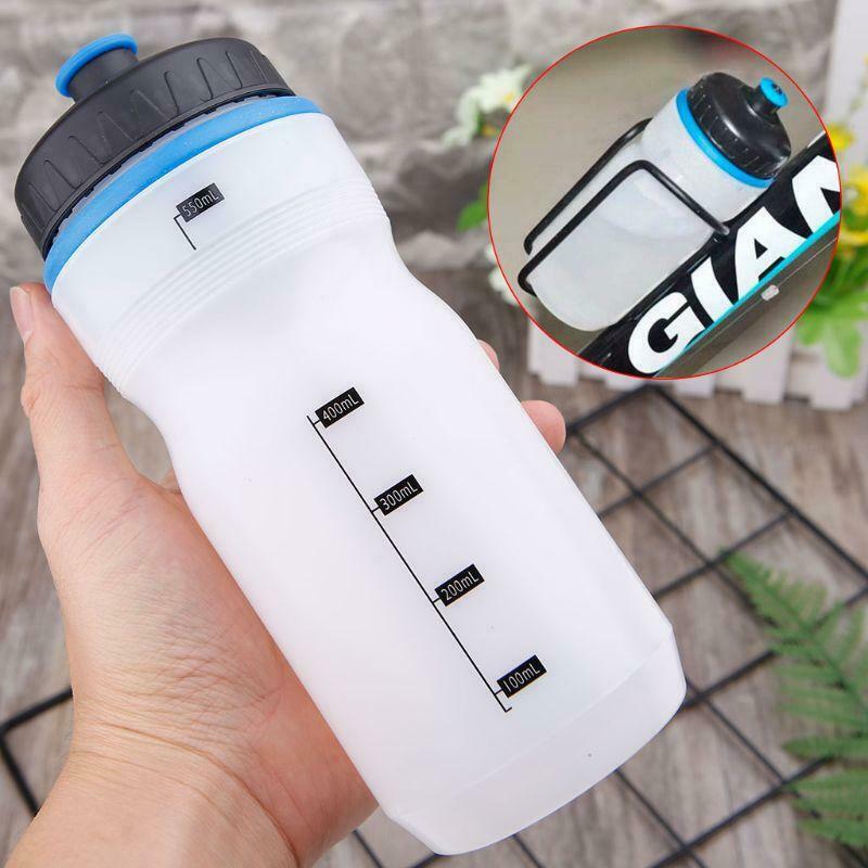 Water Bottle 550ml Outdoor Sports Cycling Running Camping Hiking PELD Drinking