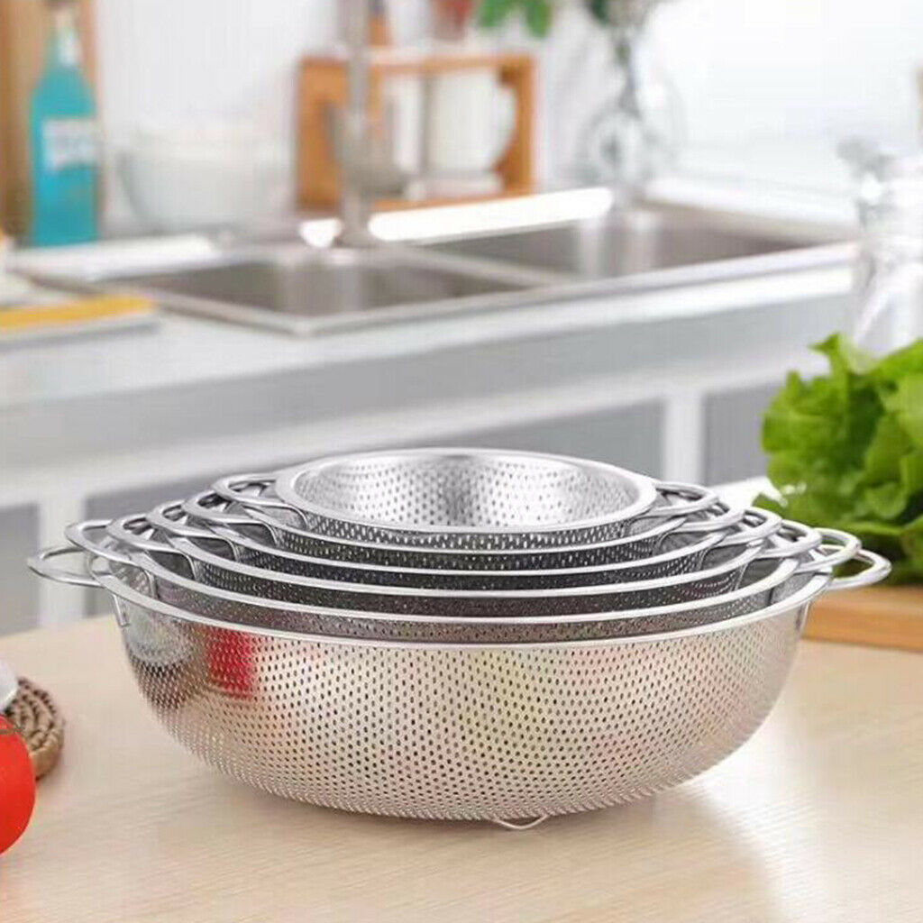 Rice Vegetable Strainer Kitchen Drain Basket Colander Kitchen Supplies