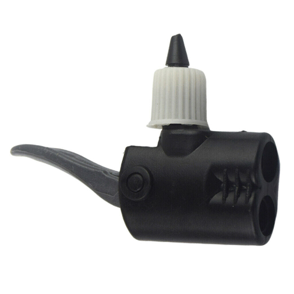 Durable Nylon Pump Dual Head Presta Converter Nozzle Bicycle Hand Inflator