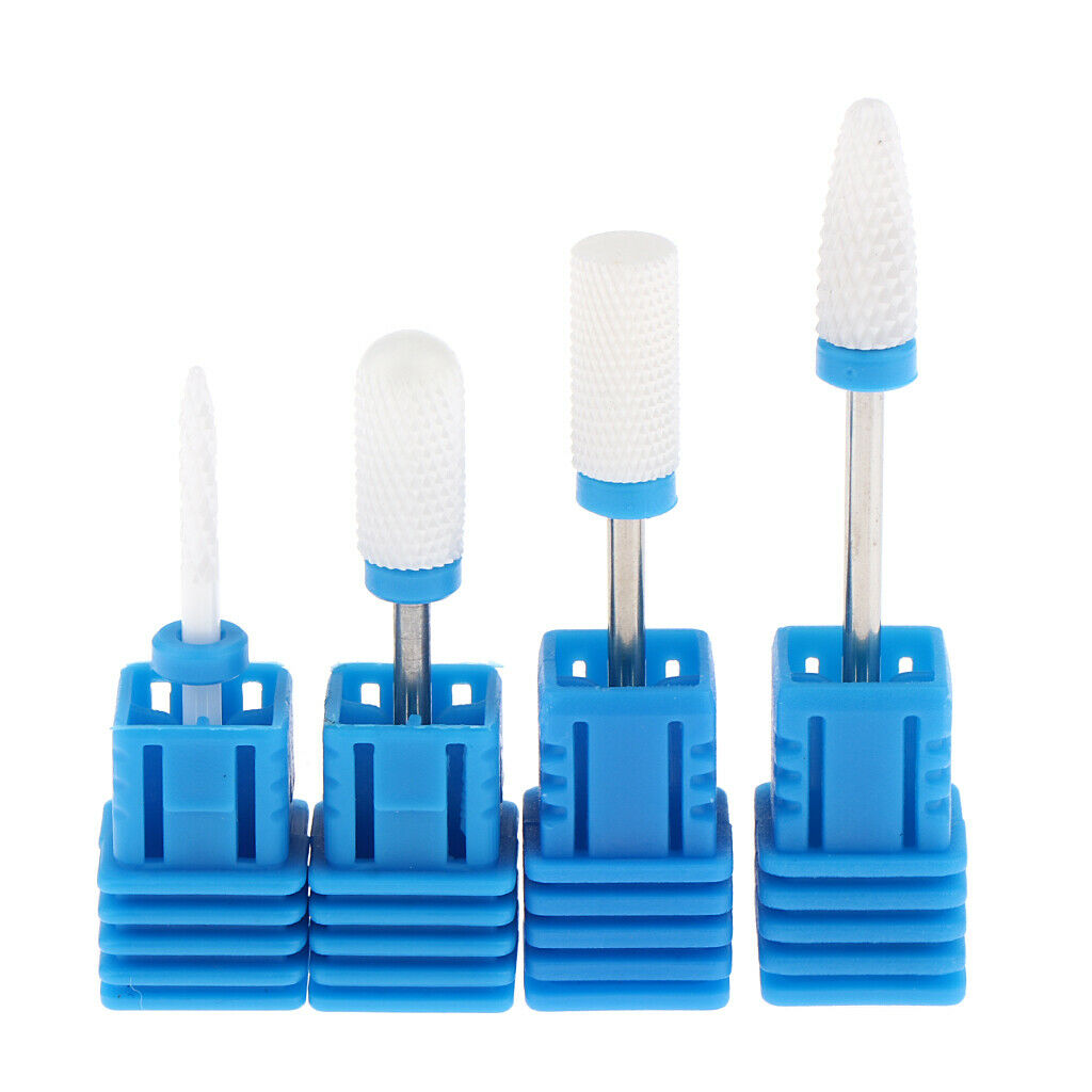 Pack of 4,Nail Drill Machine Accessory - Electric Nail Drill Bit for Acrylic