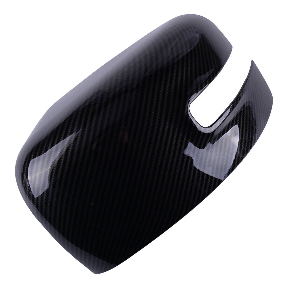 Carbon Fiber Style Side Door Wing Mirror Cover Fit For Jeep Renegade 15-18 Atn