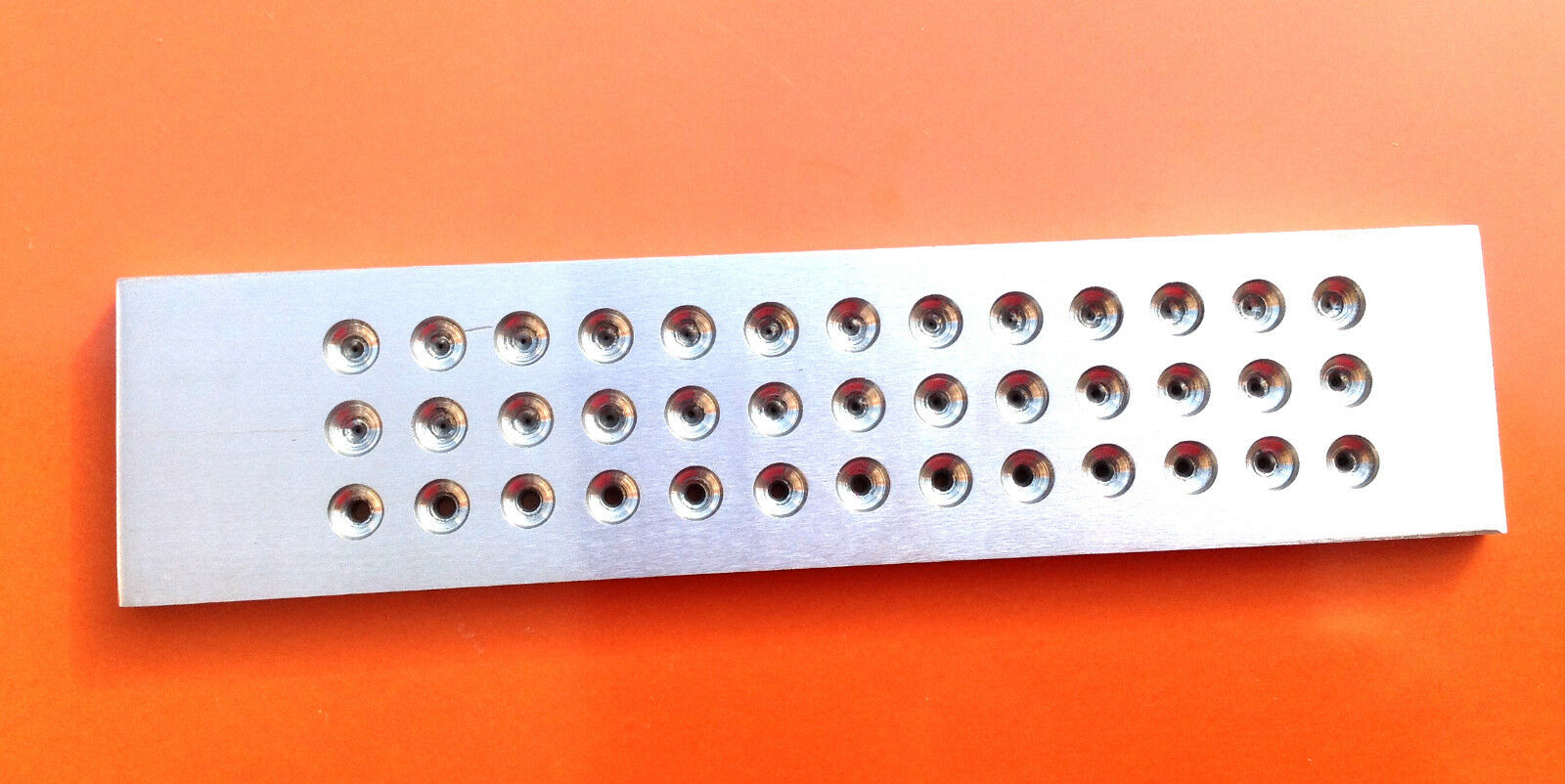 Tungsten Carbide Wire Drawplate for Jewelry Making Round 0.26-2.80mm 39 Holes