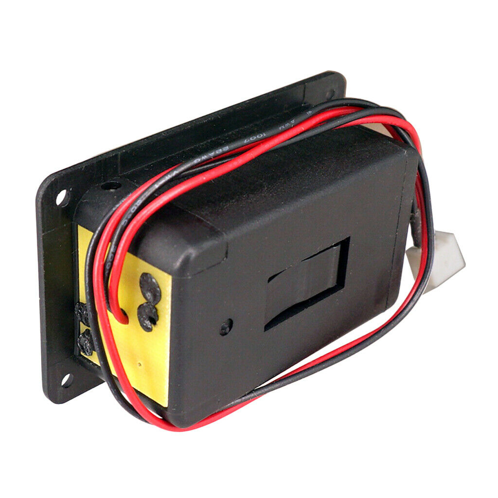 2X 9V Battery Box for Active Guitar Bass w/ Contacts Spring&2 Pin Plug&Cable