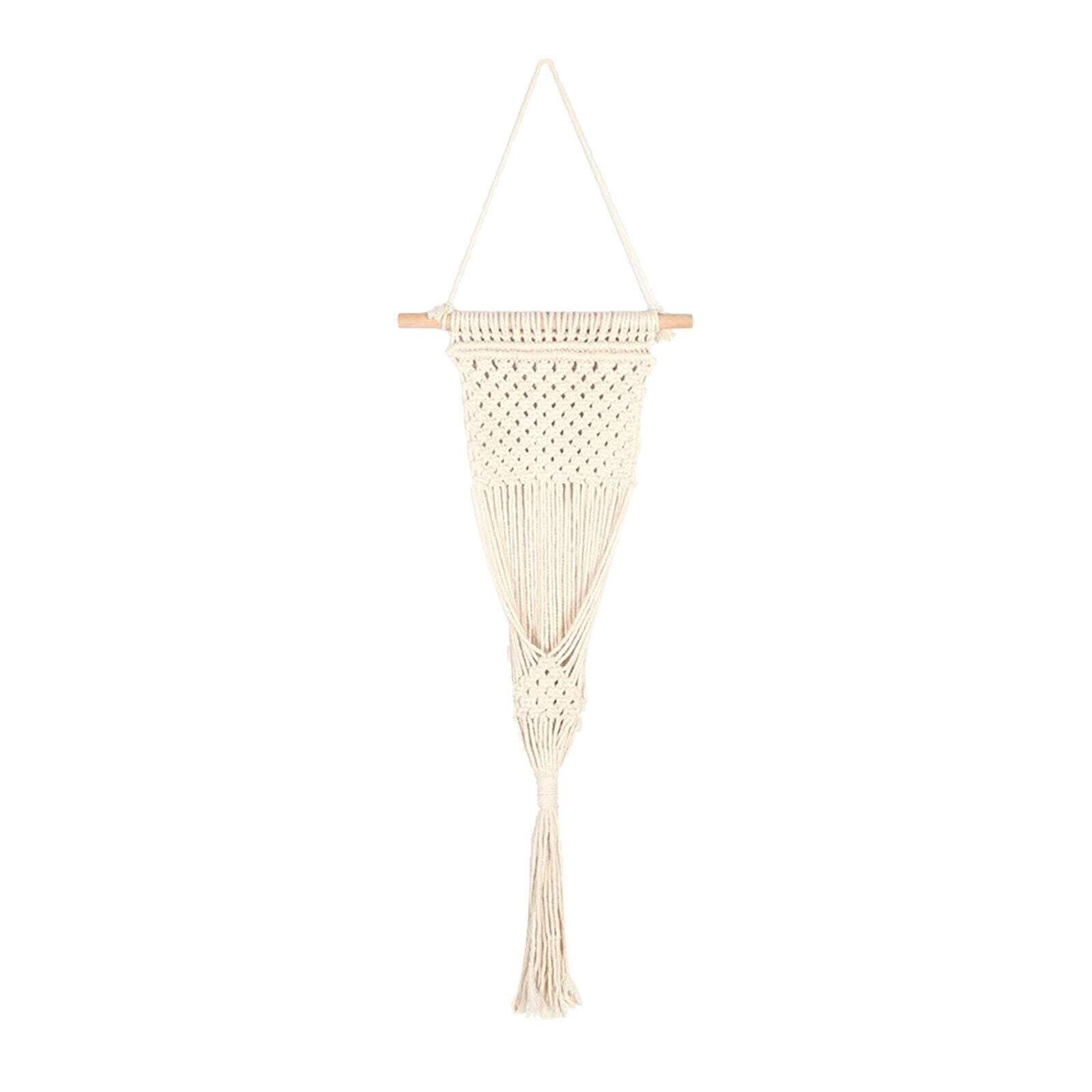 Macrame Plant Hangers Wall Hanging Planter Basket Flower Pot Holder Cotton Rope