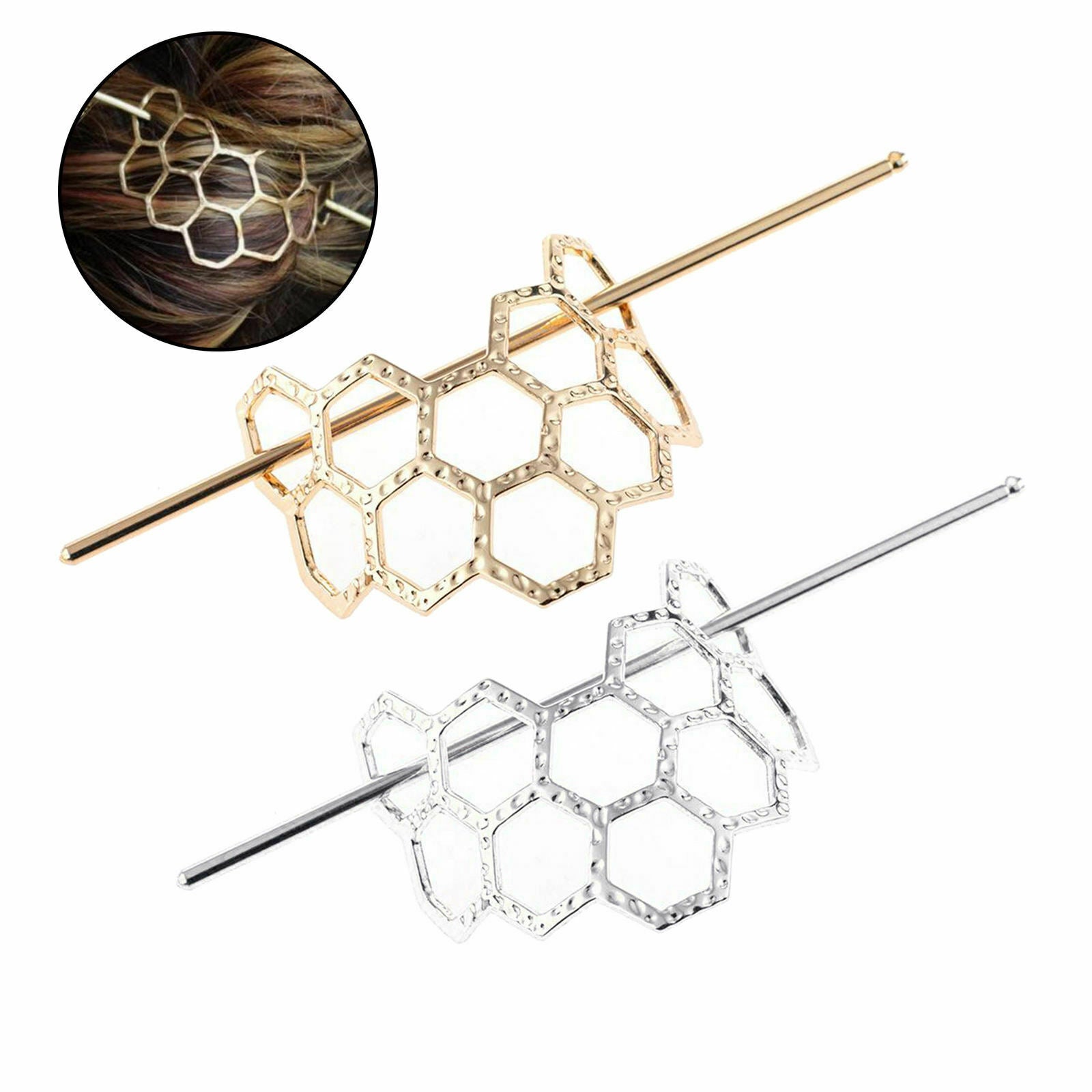 2Pieces Chinese Stick Hair Chopstick Women Decorative Hair Stick for Girl