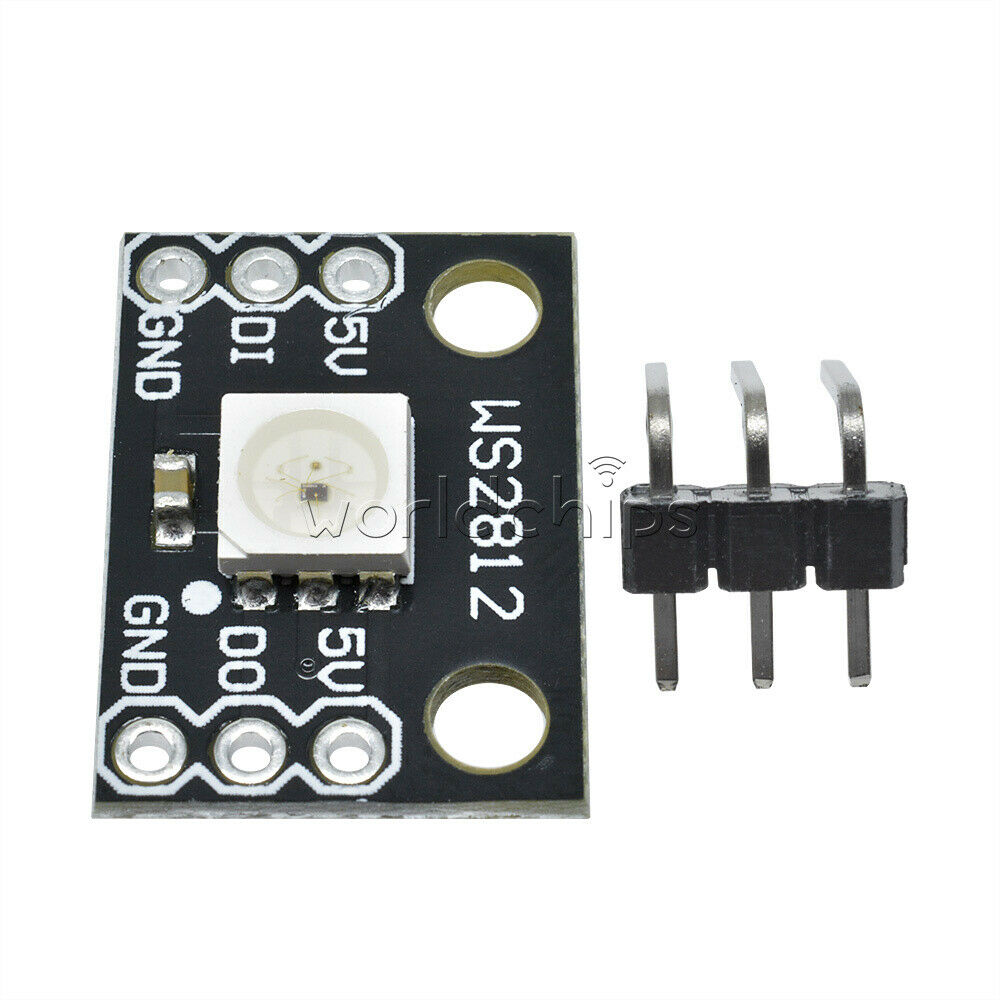 5Pcs WS2812  WS2811 5050 RGB LED Breakout module Board For arduino