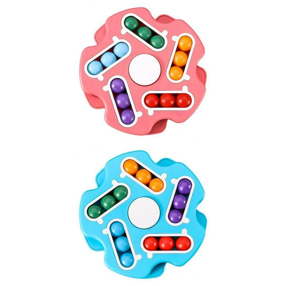 set of 2 Rotating Bean Fingertip   Spinner Stress Relief Educational Toys