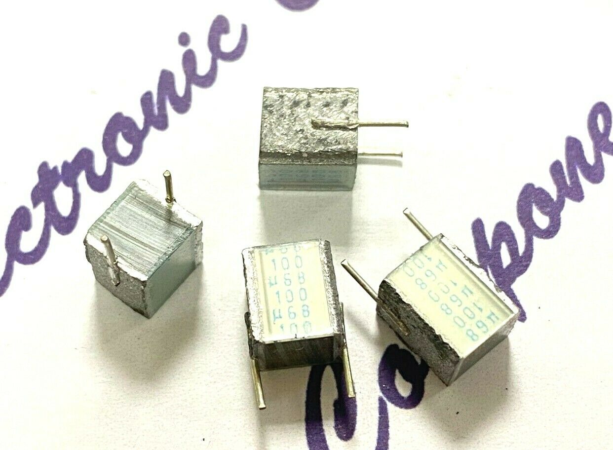 10pcs - SIEMENS 0.68uF 680nF 100V pitch:7.5mm Stacked Film Capacitor