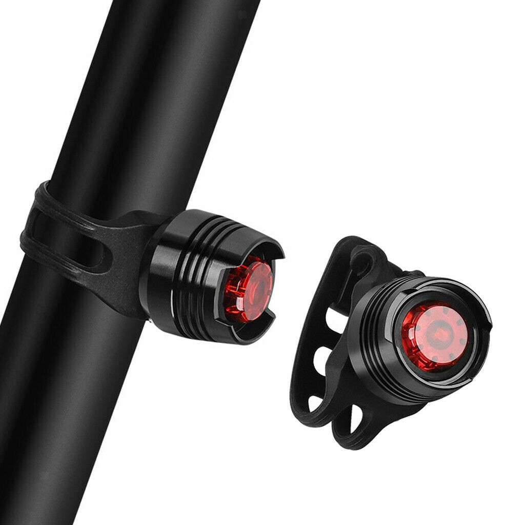 2 Pack Premium Bike Rear Light Tail Light Back Taillight Easy to Install