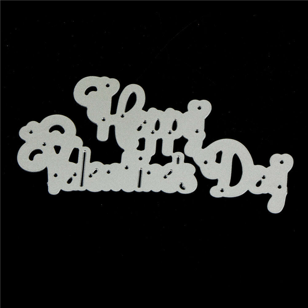 Happy Valentine Day  Metal Cutting Dies For DIY Scrapbooking Album Paper C.l8