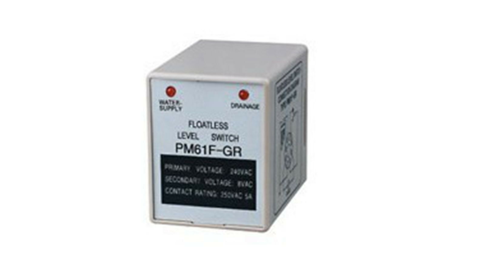 Floatless Electromatic Water Liquid Level Relay PM61F-GR 110V/220V With Socket