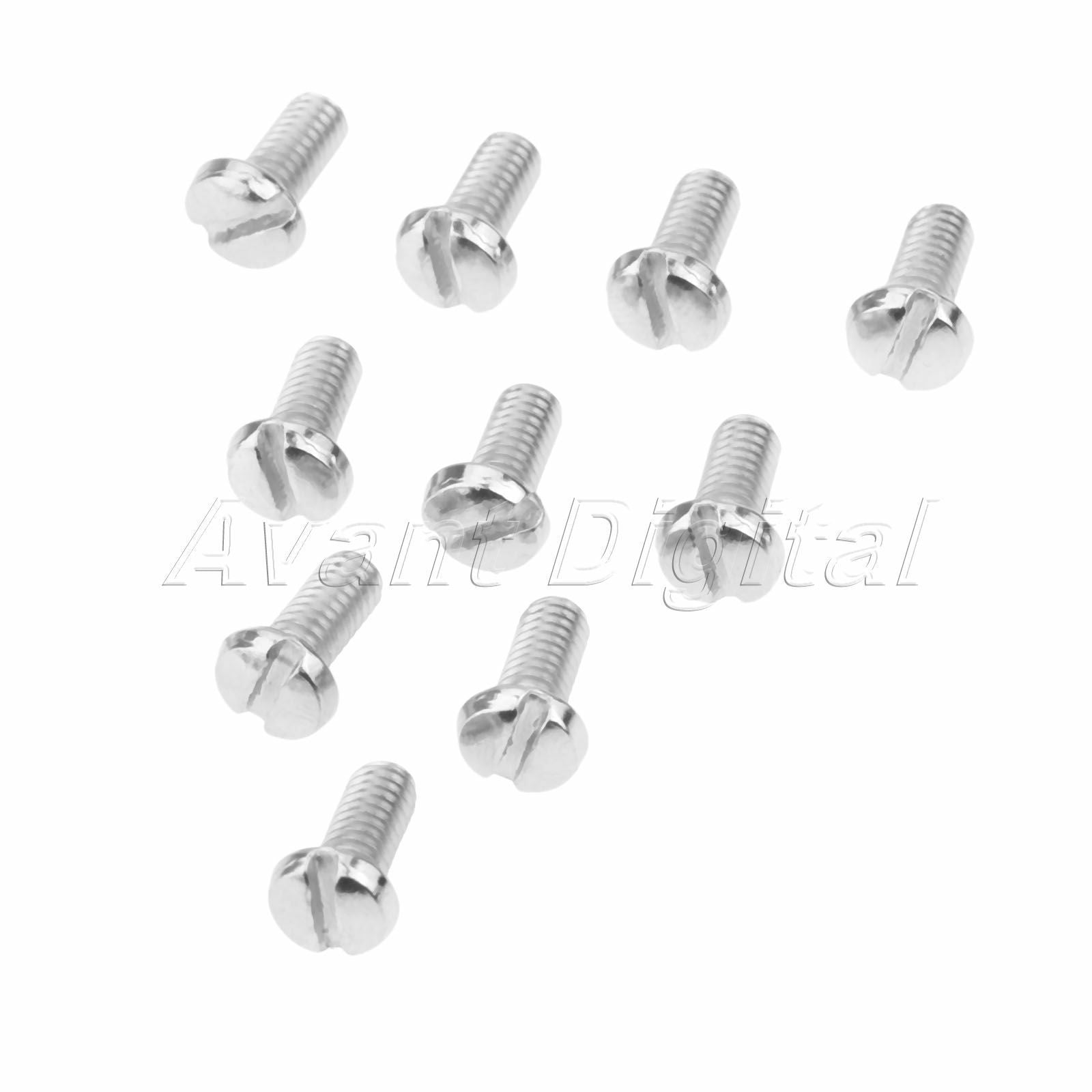 Industrial Sewing Machine Parts For Lockstitch M3*10mm Needle Plate Screw 50Pcs