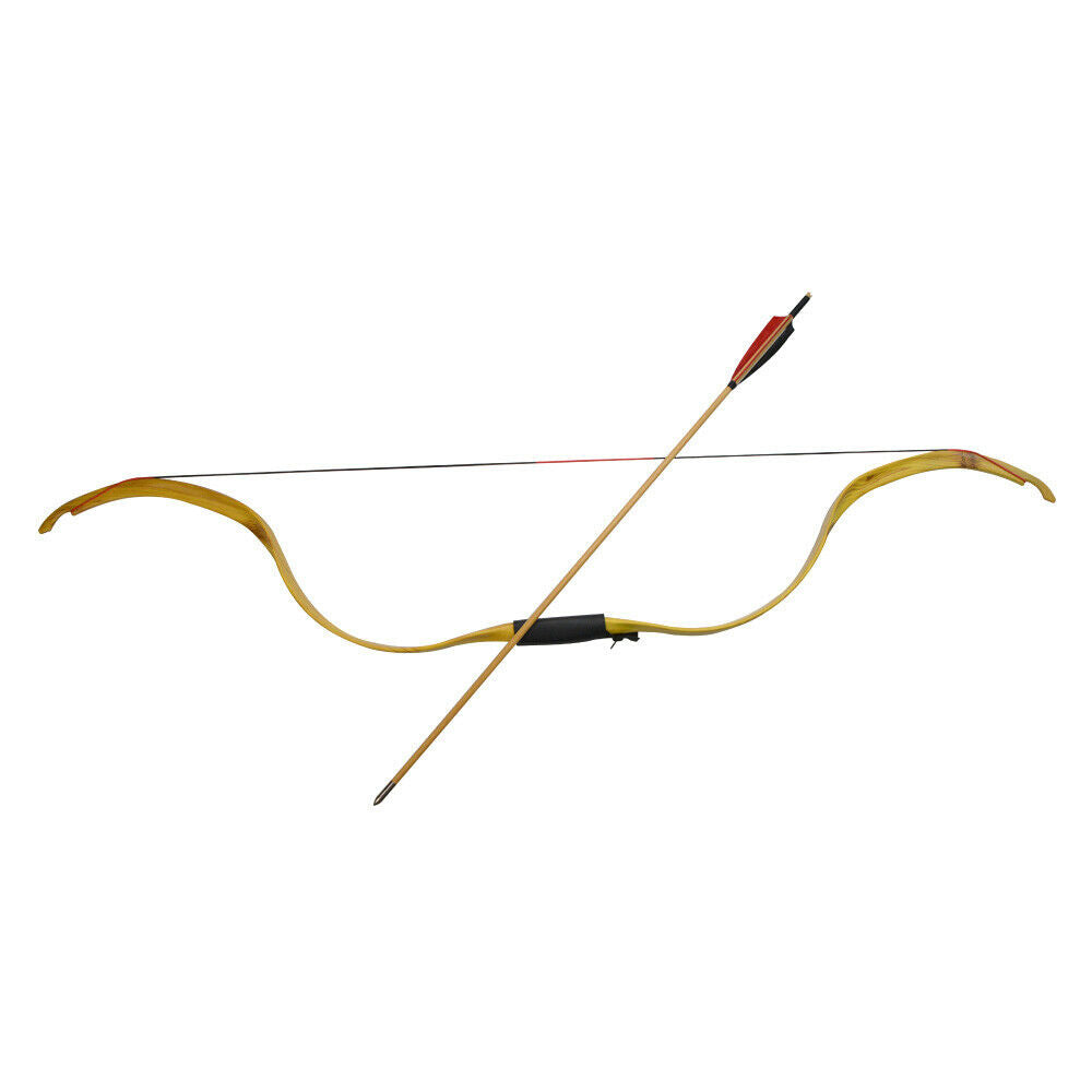 50" Archery Recurve Bow 20lbs Takedown Traditional Bow HorseBow Handmade Hunting