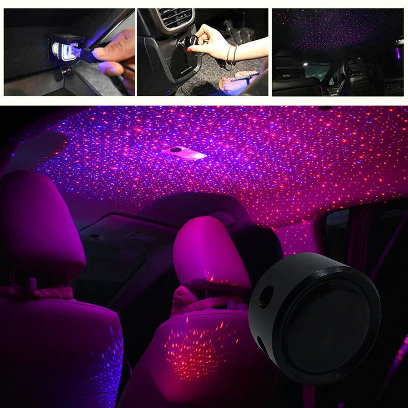3 Models LED Galaxy Light Home Car Roof Star Ceiling Atmosphere Light Twinkle