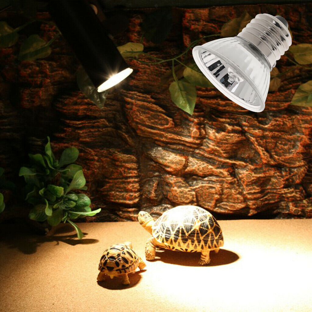 4x UVA+UVB Pet Intense Basking Spot Bulb Reptile Lighting Heat Lamp 50W
