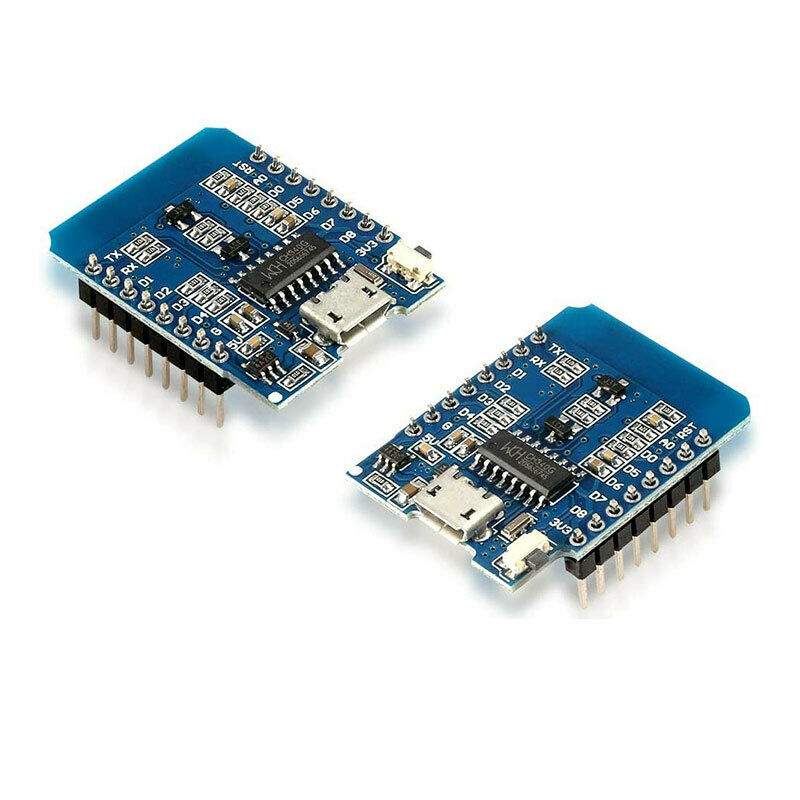 2X(5 Pcs D1 Mini Version WIFI Based on ESP8266 Development Board MINI D1 H2K1)