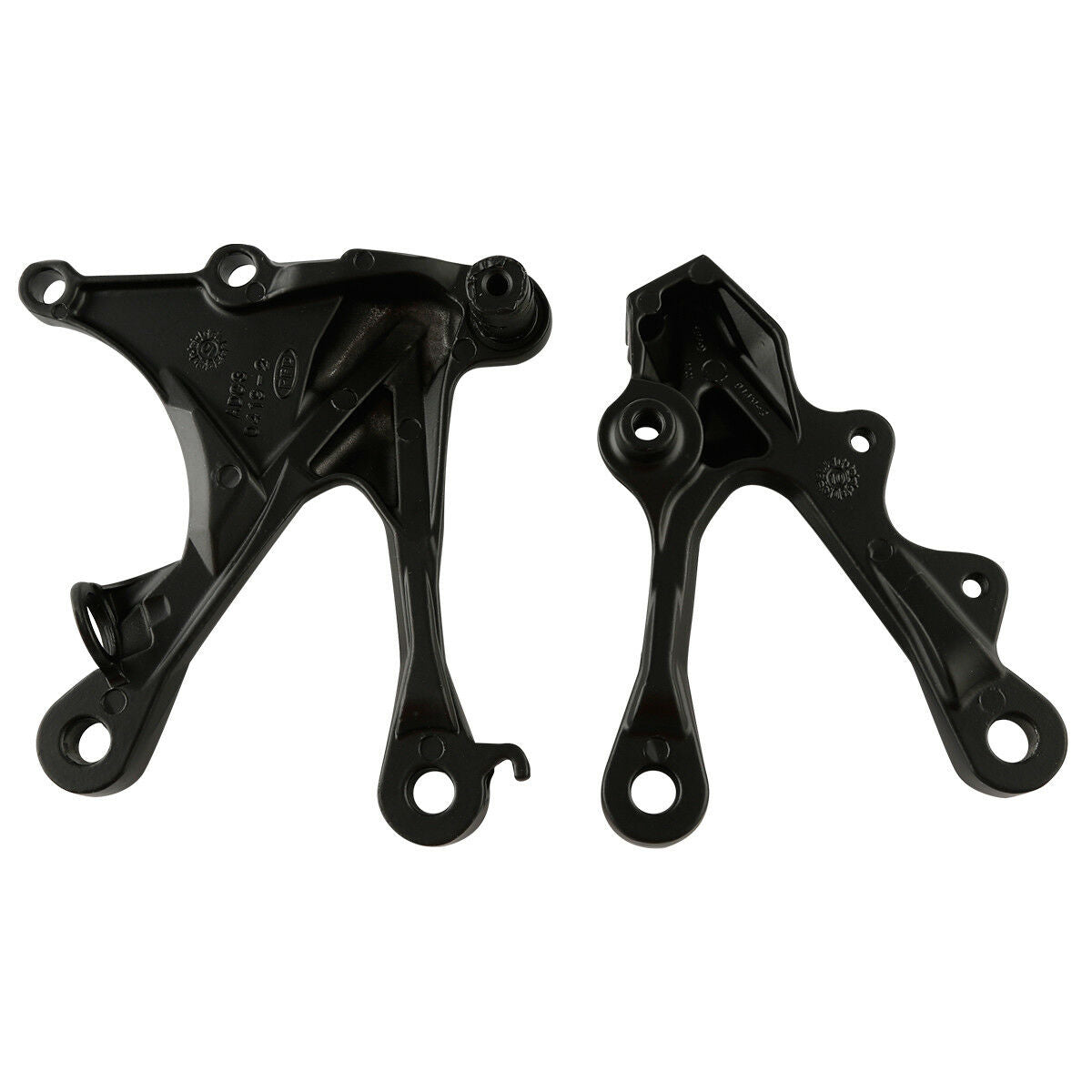 Rider Footrest pegs Mounting Fit For Kawasaki ZX636 ZX6R 2005-2008 2007 2006