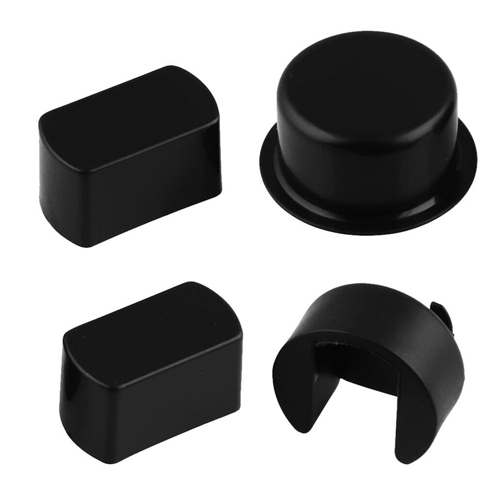 Black ABS Plastic Tailgate Hinge Pivot Bushing Insert Kit for Dodge Ram / for