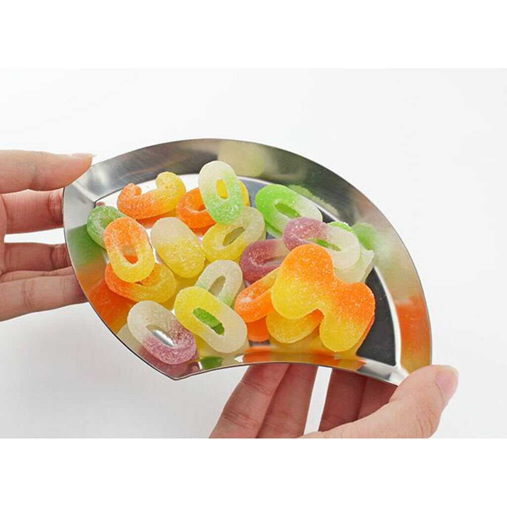 Serving Dishes, Stainless Steel Mini Appetizer Snack Trays Fruit Plattter