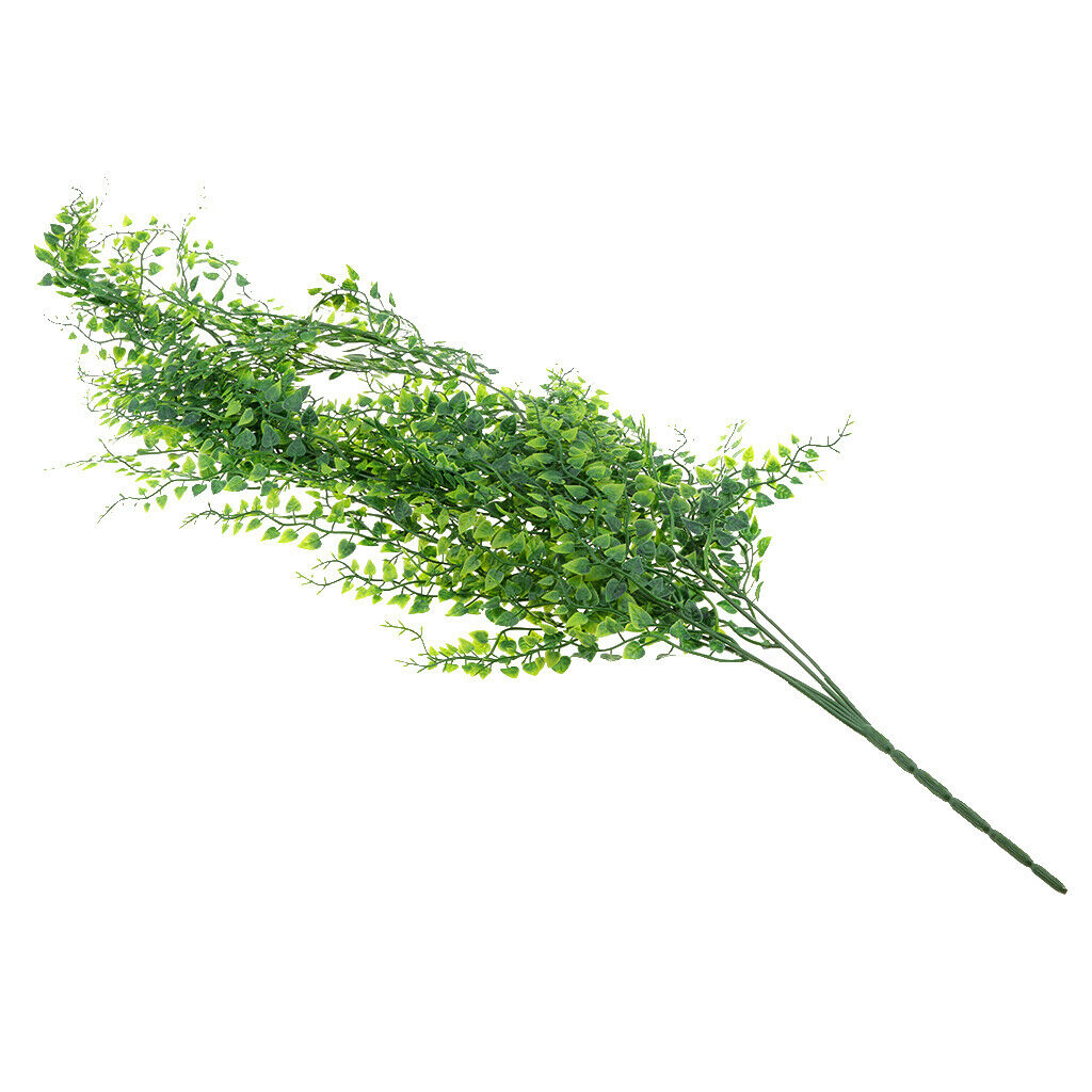 2x Pieces Artificial Plant Vine Foliage for Wedding Fence Garden Decor