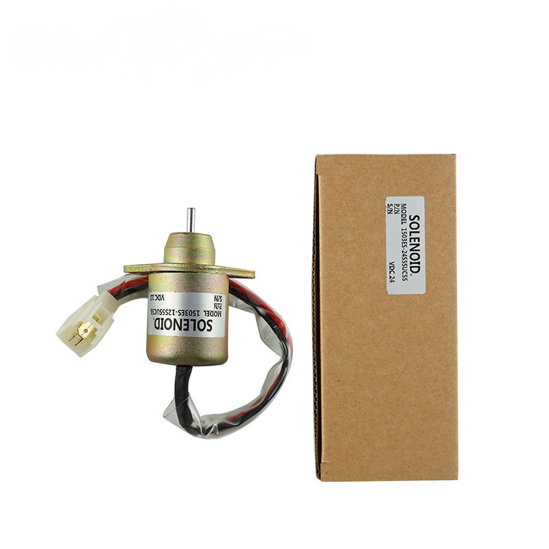 Excavator Parts 1503Es-12S5Suc5S 12V24V Flameout Solenoid Valve Switch