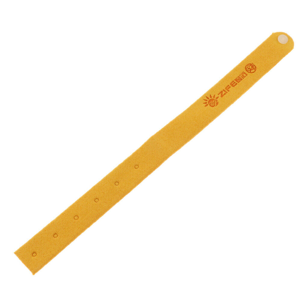 Anti Mosquito Bug Repellent Wrist Band Bracelet Insect Bangle Lock Yellow