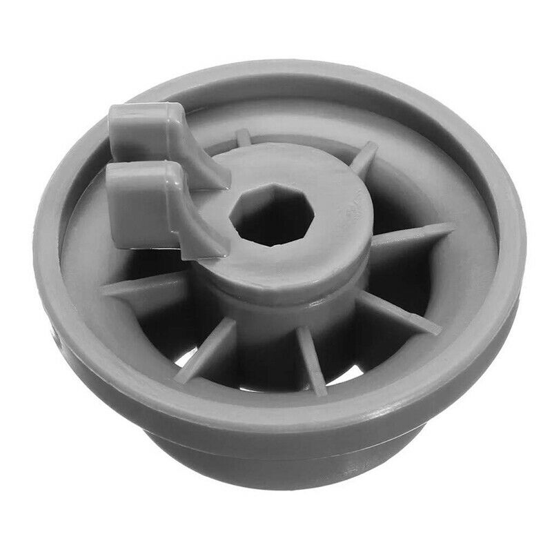 4 x Dishwasher Lower Basket Rail Wheels for  Neff & Siemens Grey 165314 Z4N2N2