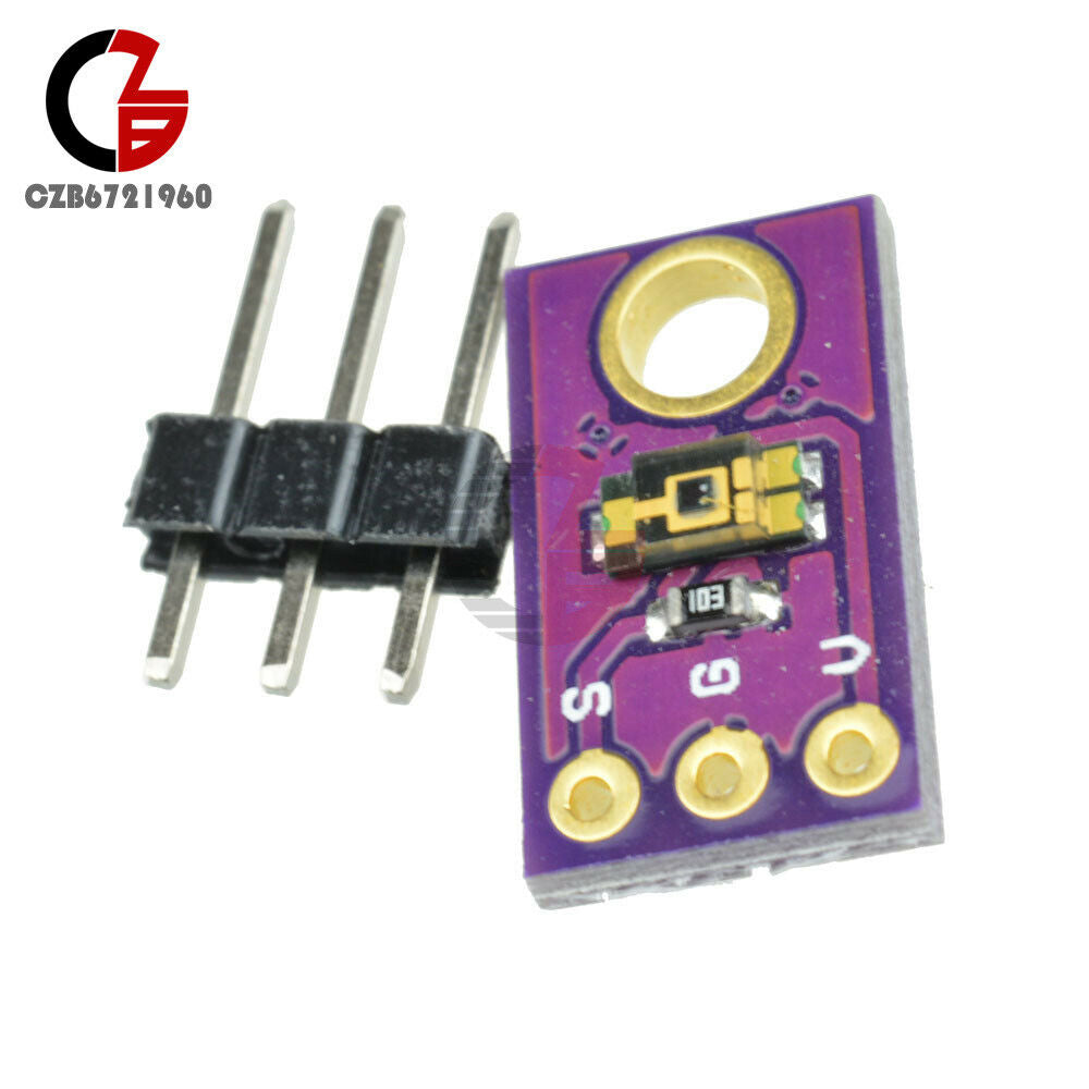 5Pcs TEMT6000 Light Sensor TEMT6000 Professional Light Sensor Module for Arduino