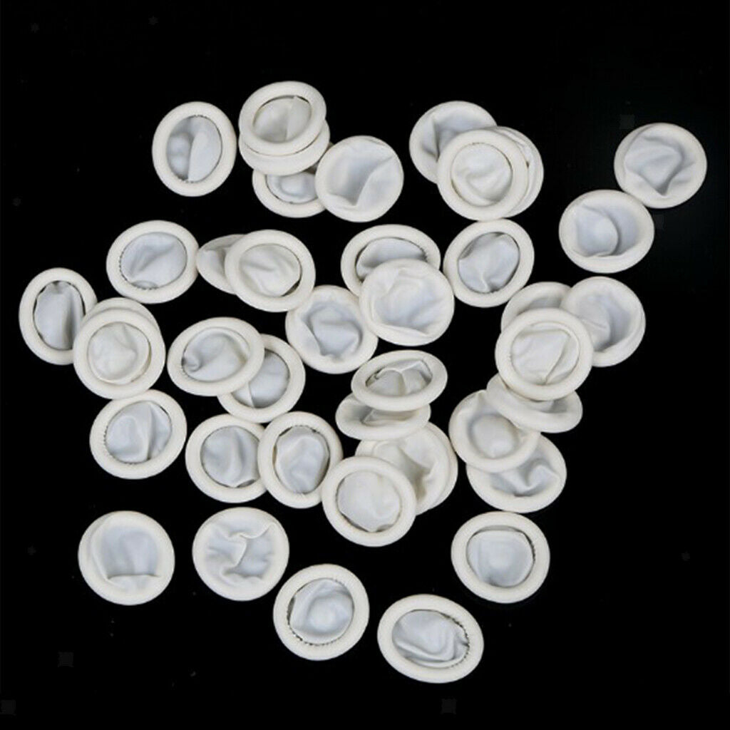 200 lot Practical Large Latex Finger Cots Rubber Fingertip Protector Gloves