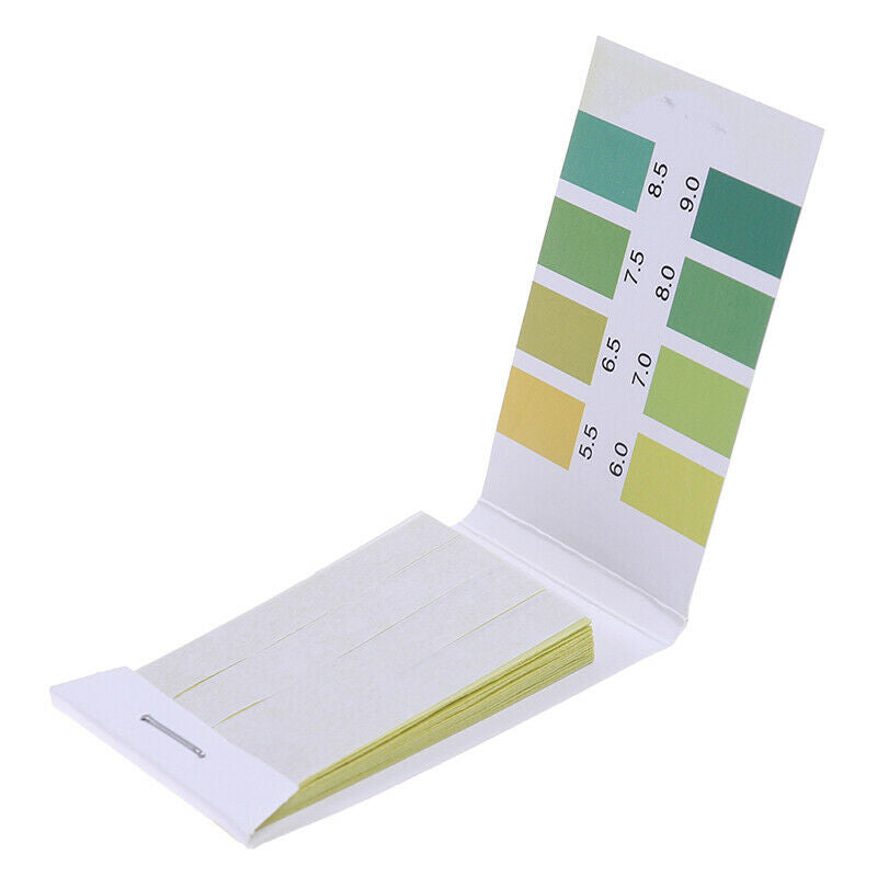 80Ã—PH 5.5-9.0 Test Strips Litmus Test Paper Full Range Acidic Alkaline Indica Qx