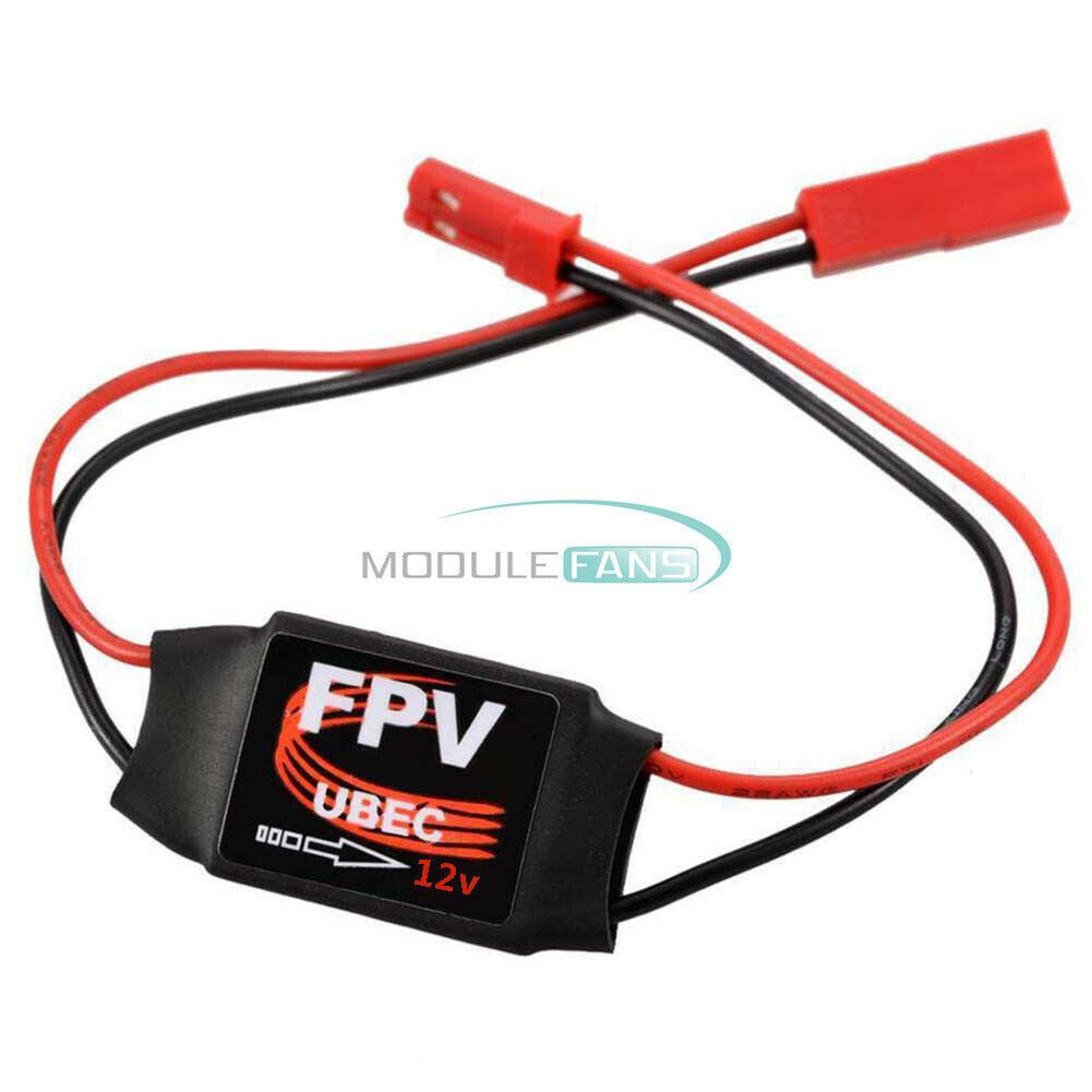 DC-DC 3A 12V Step Down Converter Module Mini UBEC FPV 4-6S Lipo For RC Air Plane
