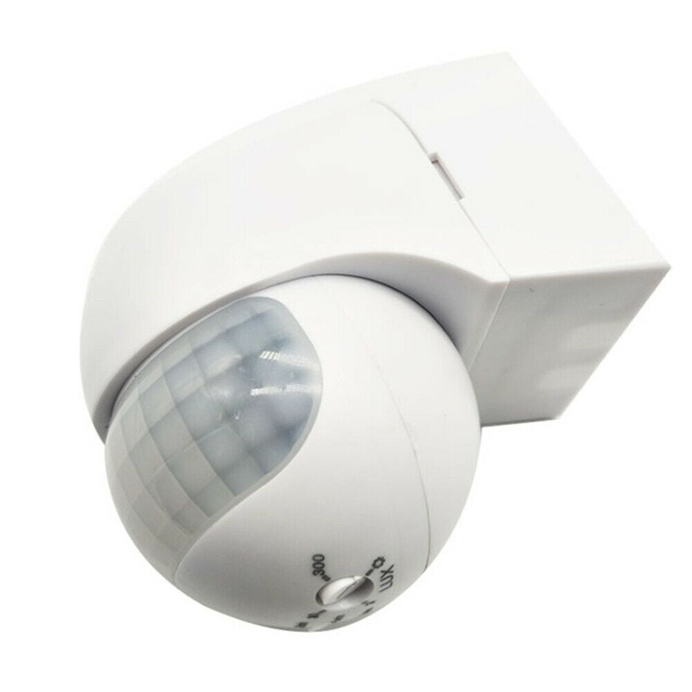 AC 110-240V Motion Sensor Automatic Infrared PIR Sensor Rotating Outdoor Switch