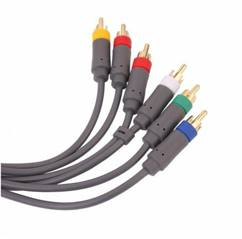 1.8m Component HDTV Video and RCA Stereo AV Cable for Xbox 360 Audio/Video Cable