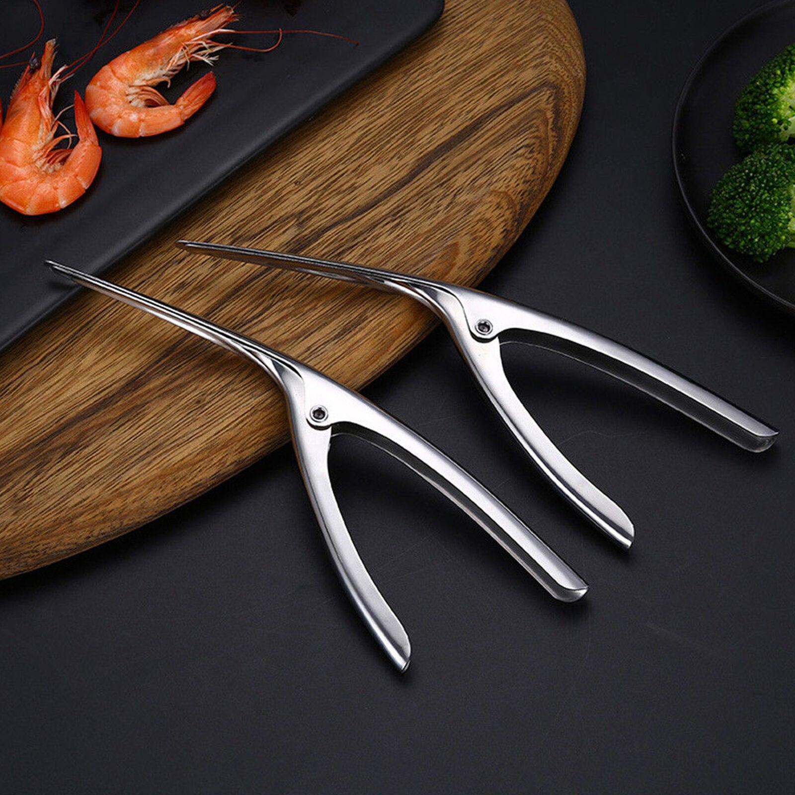 Stainless Steel Shrimp Peeler Shrimp Deveiner Peel Device Kitchen Tools