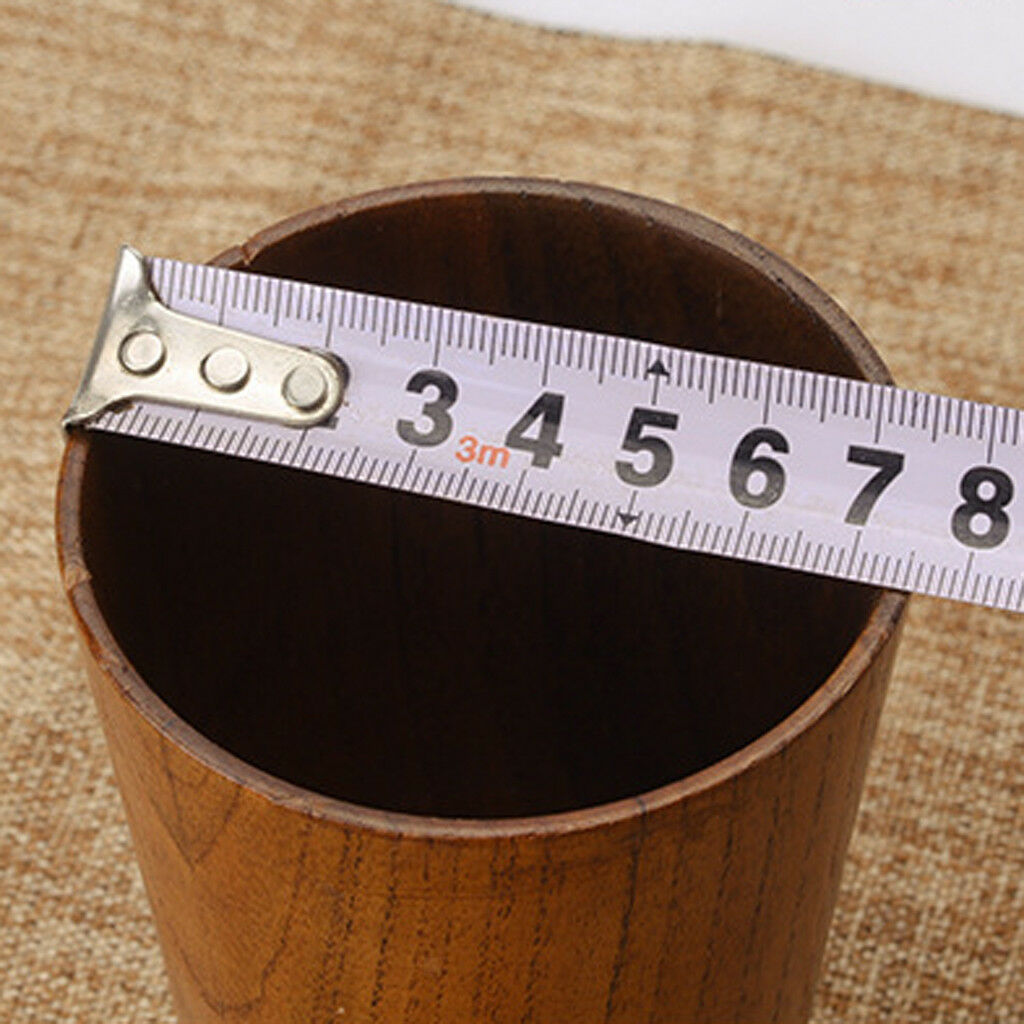 11.5cm Wood Wooden Mug Beer Cup Groomsmen Primitive Handmade Coffee Cup
