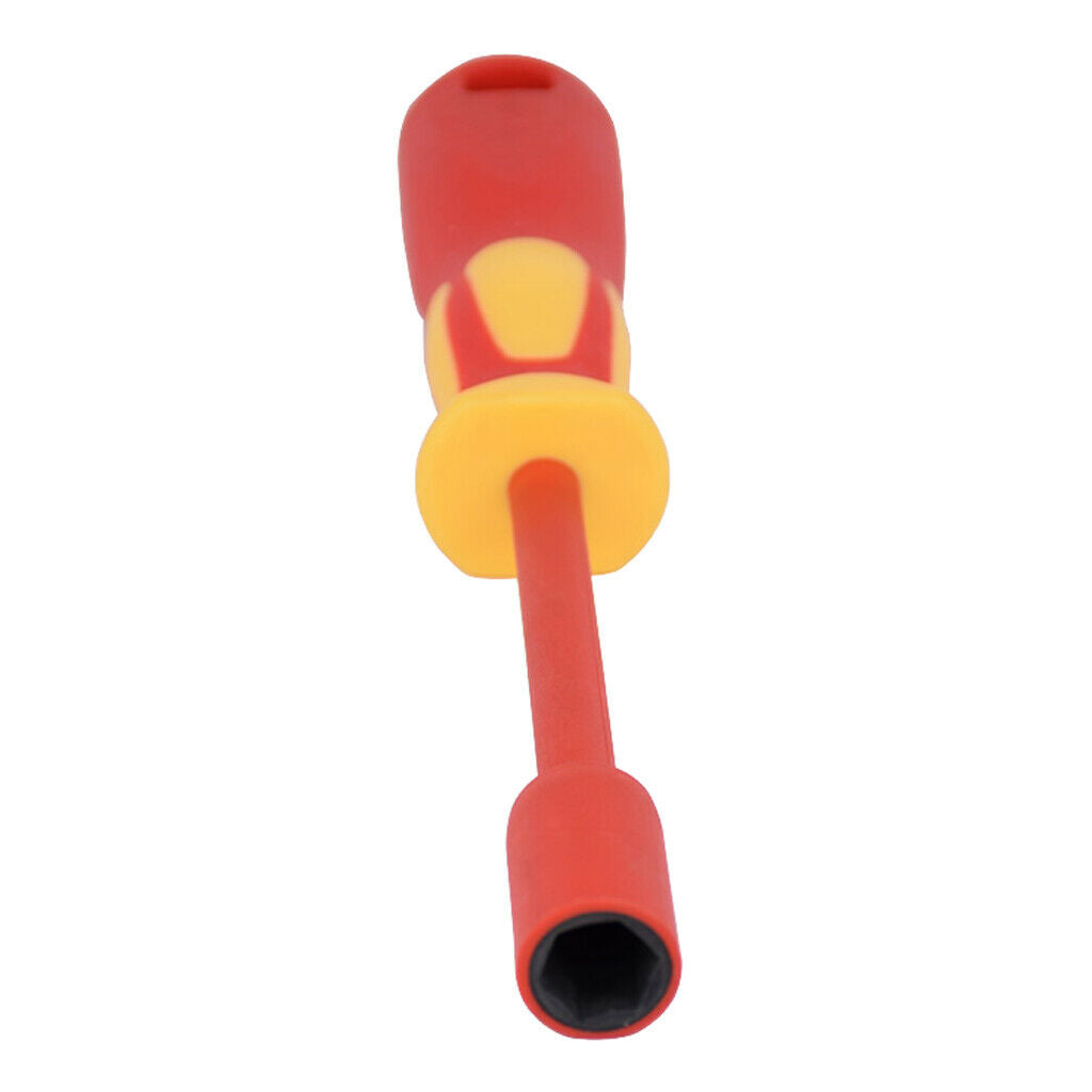 Insulated Nut Driver Electric 1000V 4mm-13mm Hex Screwdriver 8mm x 125mm