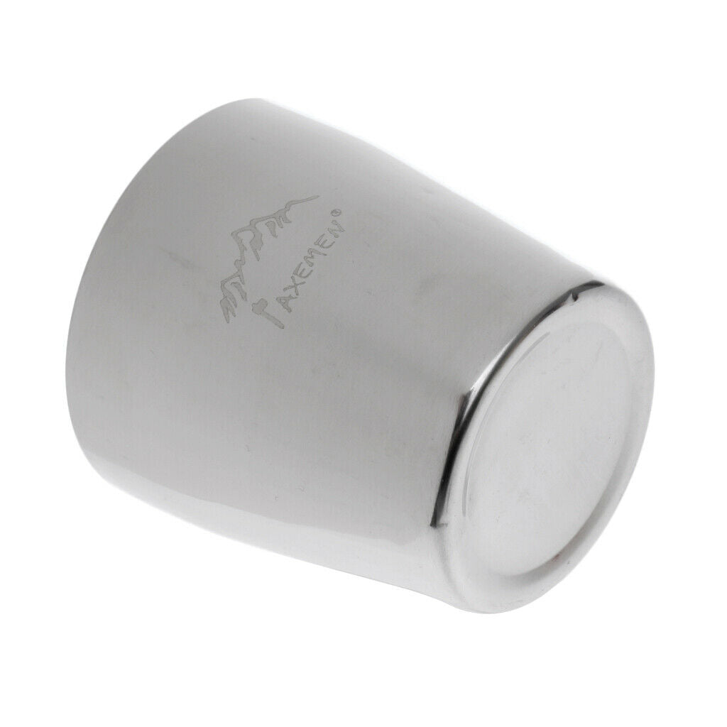 Outdoor Camping Hiking Stainless Steel Camping Water Tumbler Beer Mug Cup