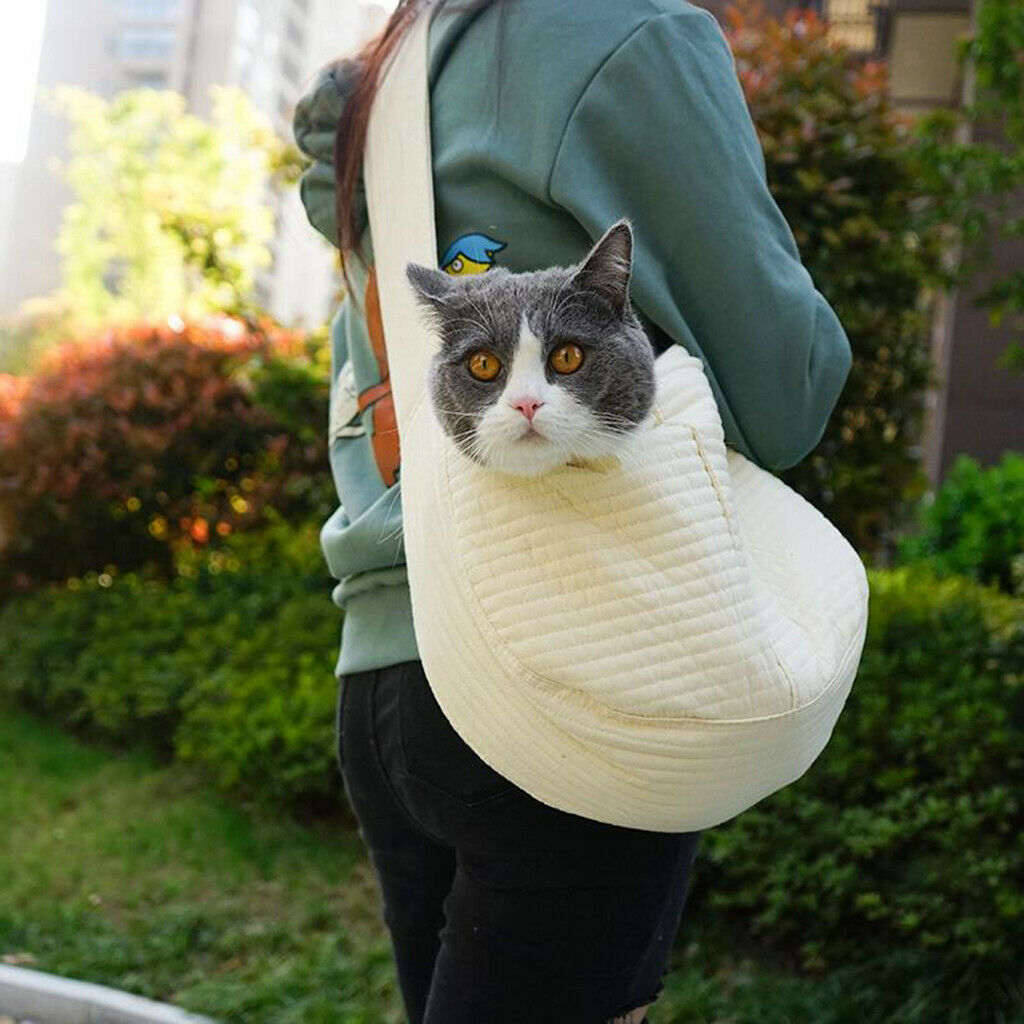 Breathable Pet Travel Bag Handbag for Carry Outdoor Carrying Hiking S/M size S