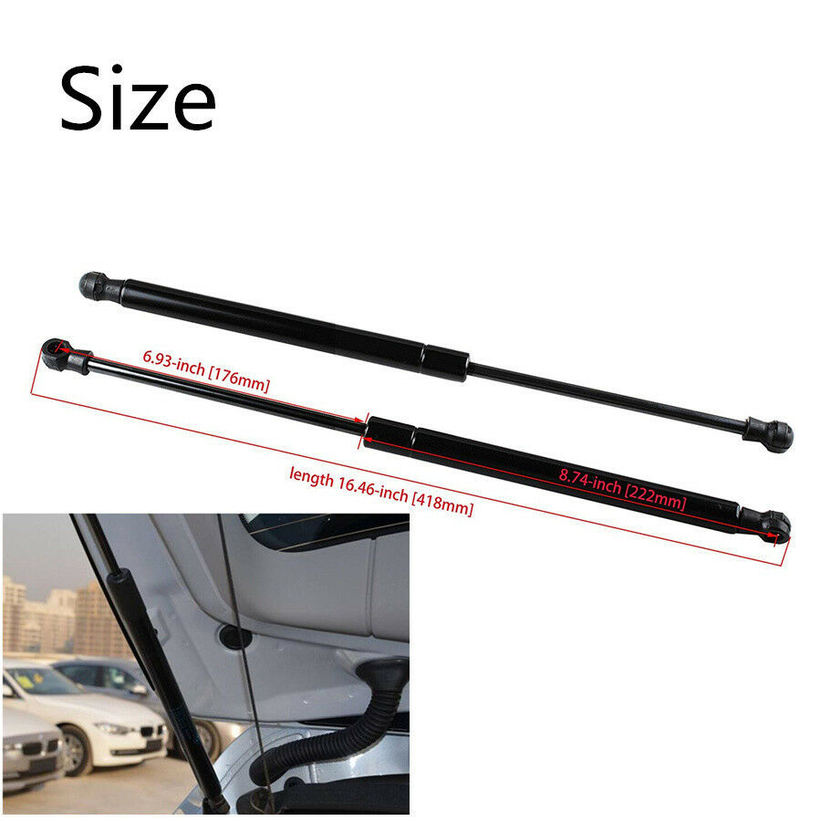 2x Bonnet Hood Lift Support Shock Struts For BMW 325i 328i E90 E92 -51237060550