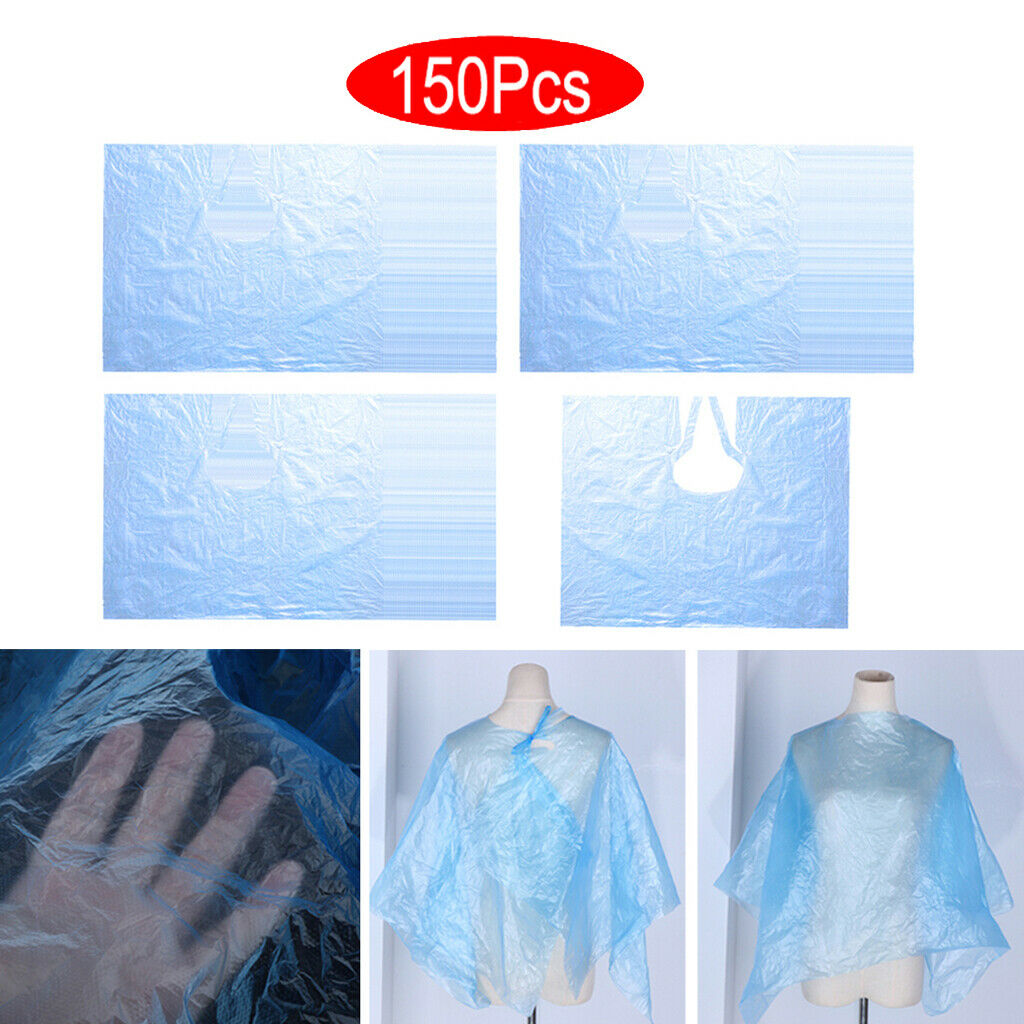 200pcs/set Disposable Hairdressing Capes Breathable Hair Styling Bib Cloth