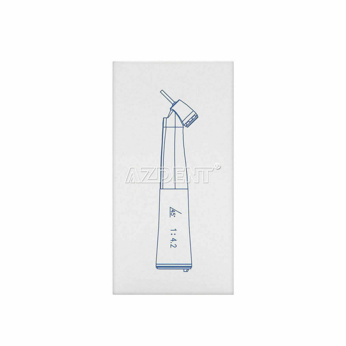 Dental 45Degree Electric Contra Angle Fiber Optic 1:4.2 Handpiece External Water