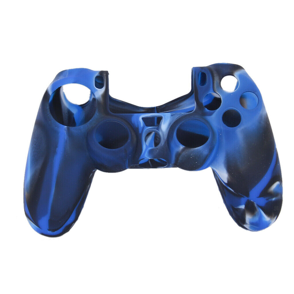 Replacement Silicone Protective Skin Case Cover For Sony PS4 Controller - Camo